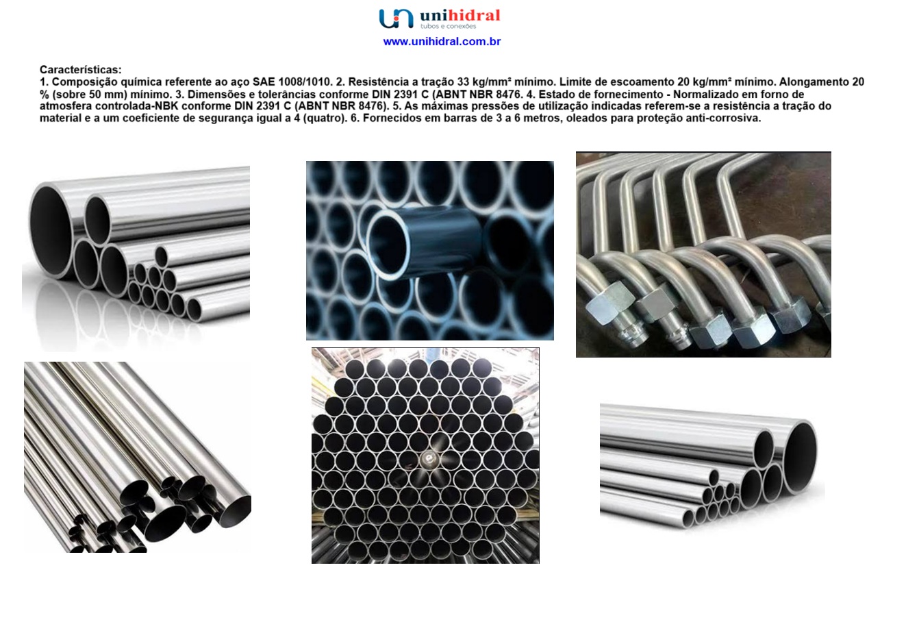 Tubo Hidráulico Sem Costura Para Indústrias??
