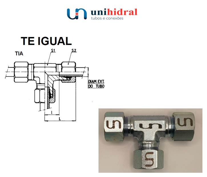 T De Aço Para Hidráulica??